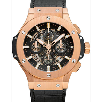 HUBLOT ウブロ ビッグバン コピー 311.PX.1180.GR アエロバン クロノグラフ ブラックETA7750搭載